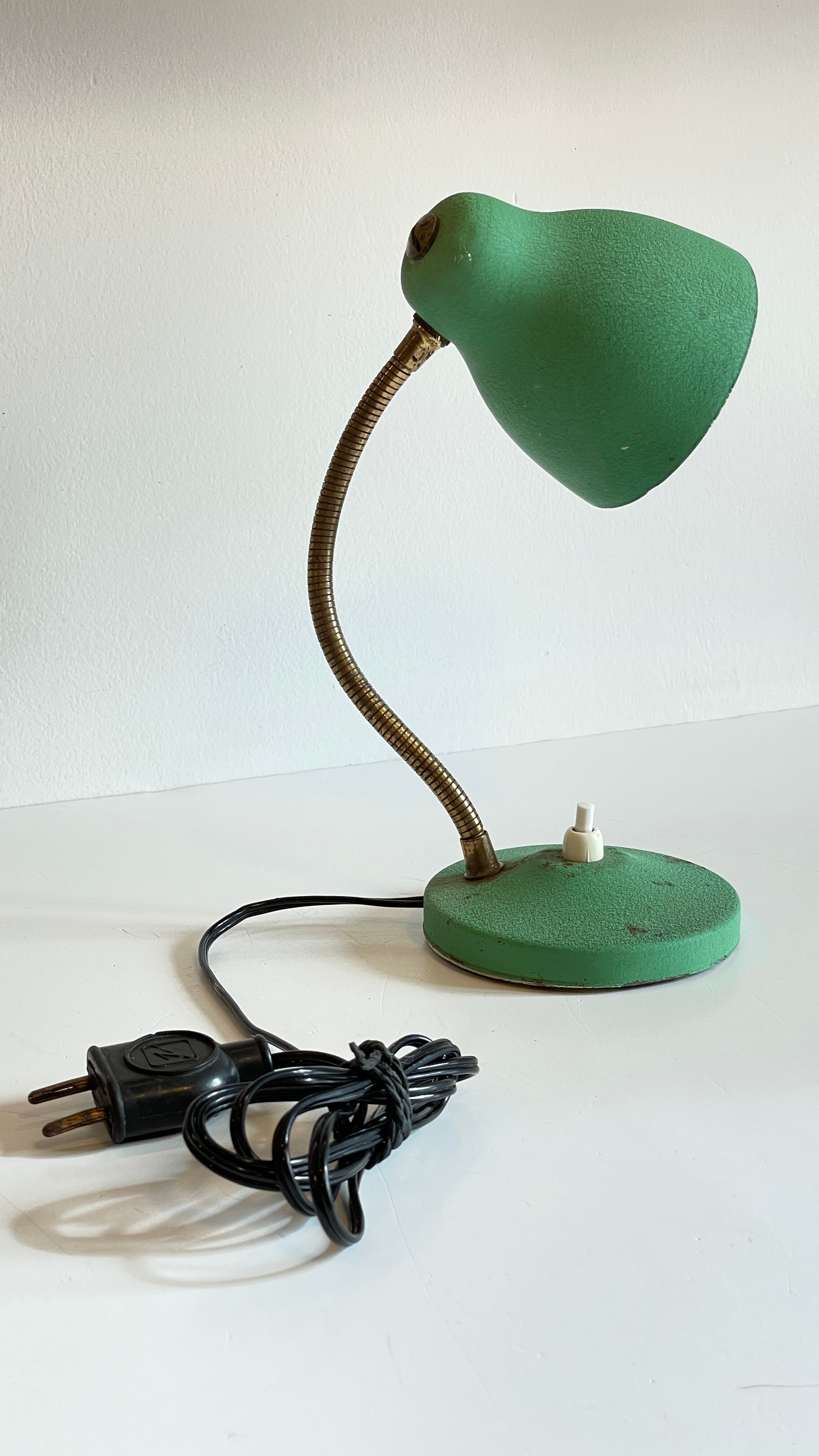 Vintage casserole lamp