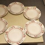 6 Villeroy & Boch art-deco soup plates