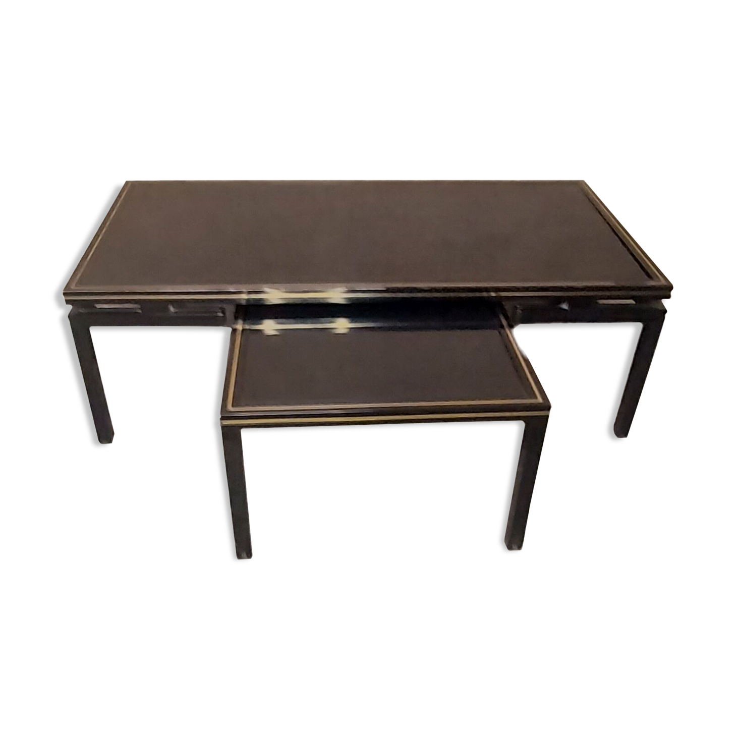 Pierre Vandel Paris nesting coffee table circa 1970