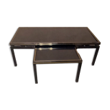 Pierre Vandel Paris nesting coffee table circa 1970