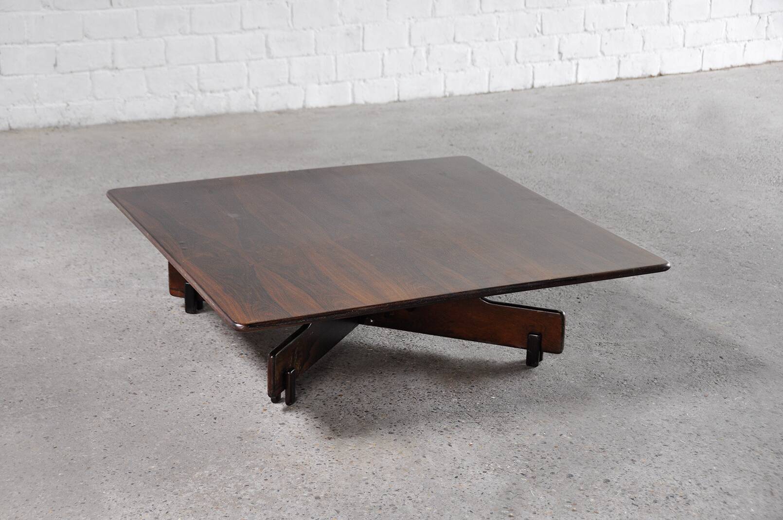 Mid-century brazilian rosewood coffee table