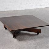 Mid-century brazilian rosewood coffee table