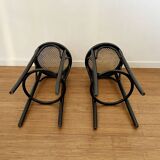 Pair of bistro style bar stools