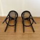 Paire de tabourets de bar style bistrot
