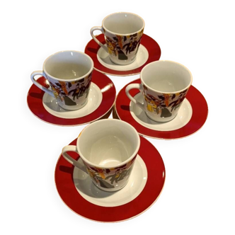 Maxim's cups and saucers