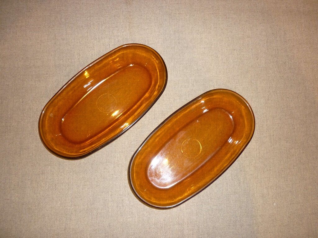 Duralex dish in amber glass 36 cm