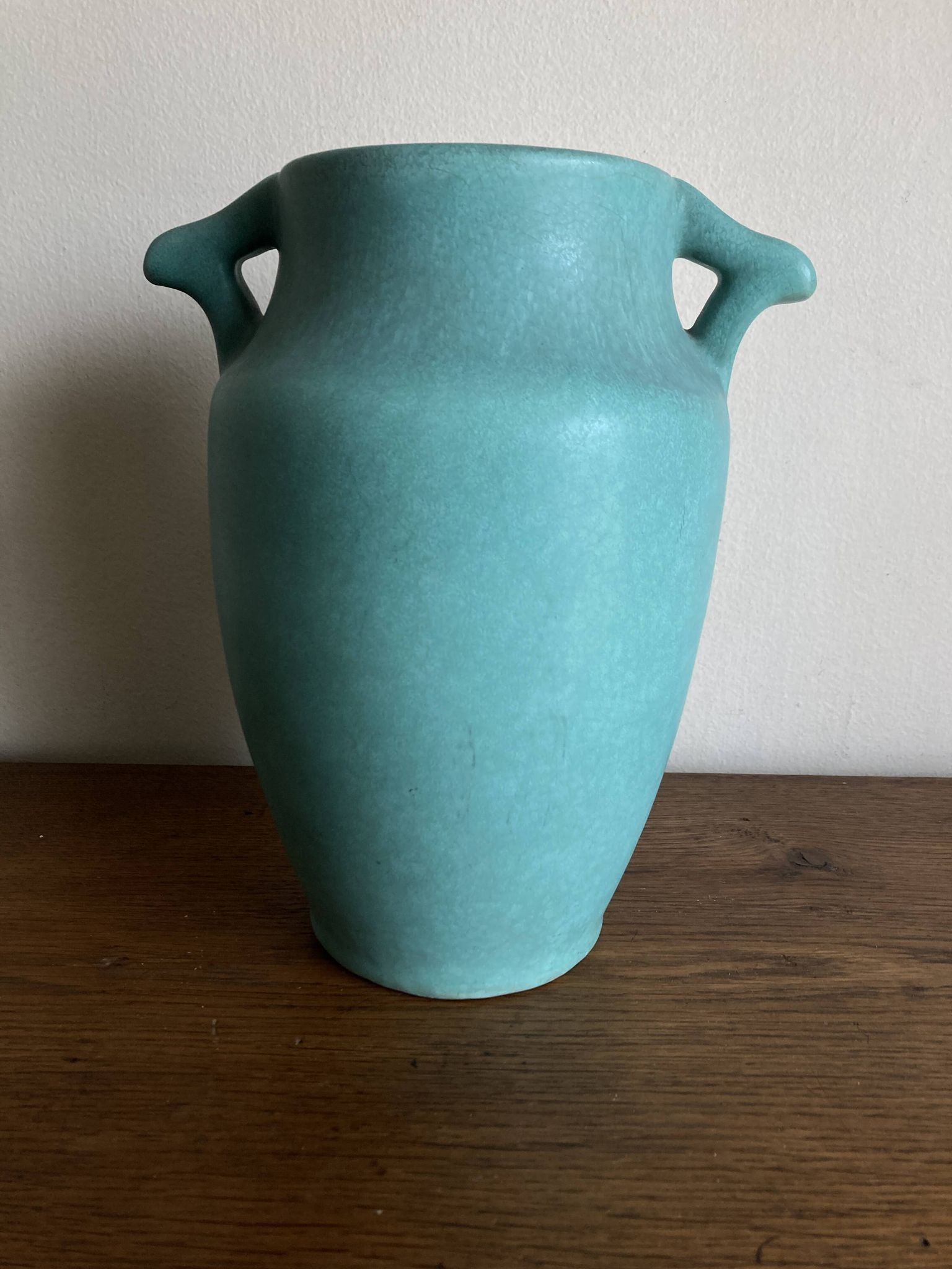 Neo-classical Arts & Crafts vase USA 1930 Weller Pottery Art Nouveau