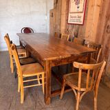 Farmhouse table for 10 people