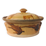 Old glazed terracotta terrine