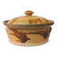 Old glazed terracotta terrine