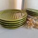 Gien ceramic asparagus plates
