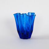 Cobalt vase, Danish design, 1970s, made in Denmark