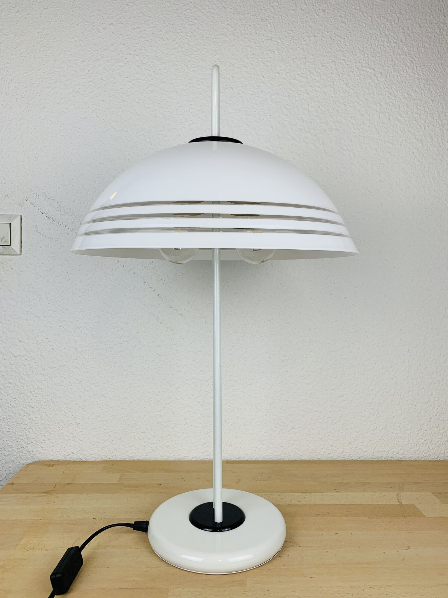 Lampe champignon Wessel Herford années 80 memphis