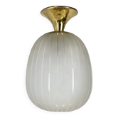 Rare "POMONA" Ceiling Light by Wilhelm Wagenfeld, Peill + Putzler, Germany