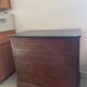 Commode Louis Philippe marbre noir