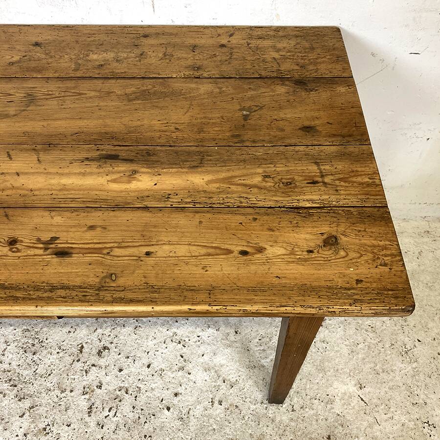 Table de ferme Sapin massif