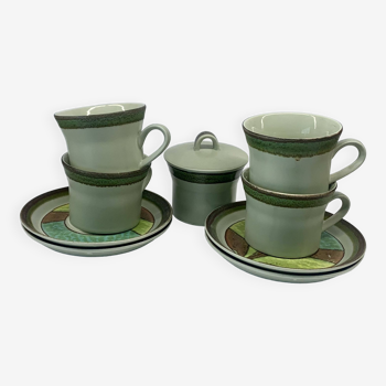 Set of 4 cups, Mikasa Japan 1970s