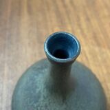 Mid-century minimalist studio pottery vase by Mathies Schwarze, Germany, 1960s.