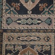 Tapis vintage turc de oushak tissé à la main 59x200 cm