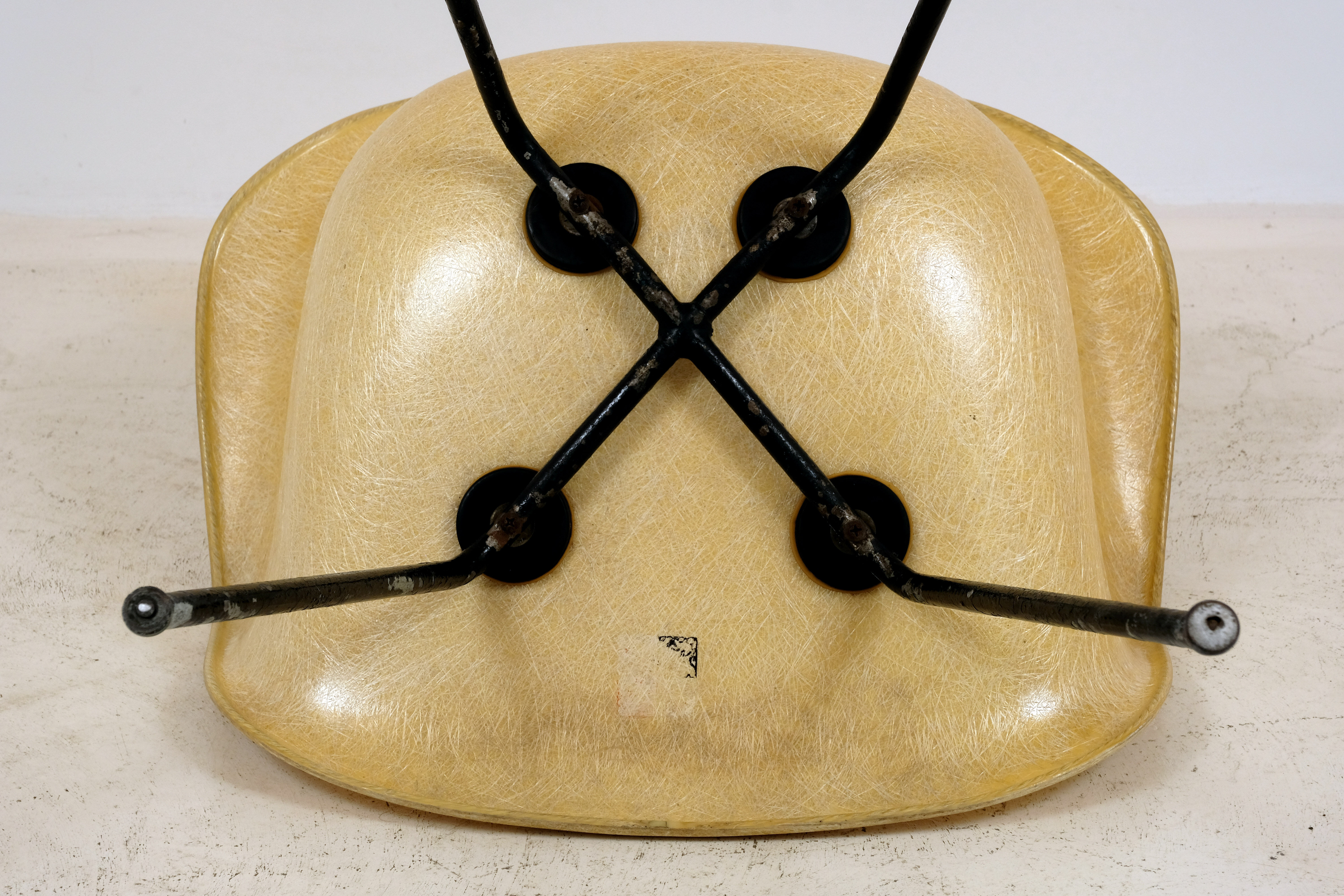 Fauteuil LAX par Charles Eames, Edition Zenith Rope Edge 1948