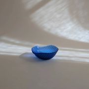 Coupelle coquillage bleue