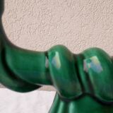 Green candlesticks candle holders