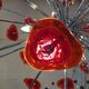 Lustre en verre de Murano