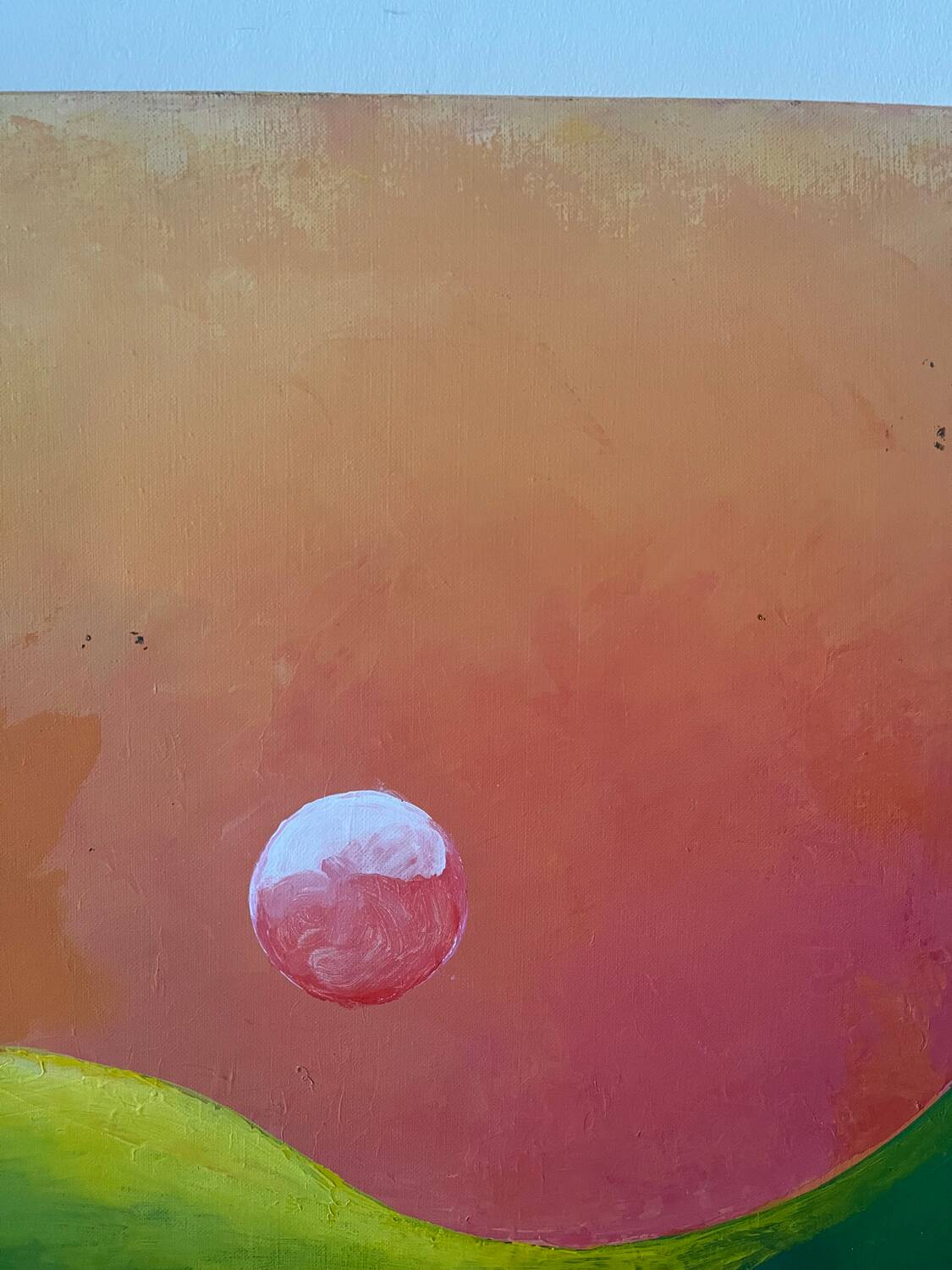 Moon Reflections, modern, signed William Joël