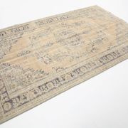 5x9 Beige & Blue Handmade Wool Turkish Rug, 166x272Cm SK 2401 FREE SHIPPING