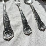 Couverts de service vintage style Rocaille