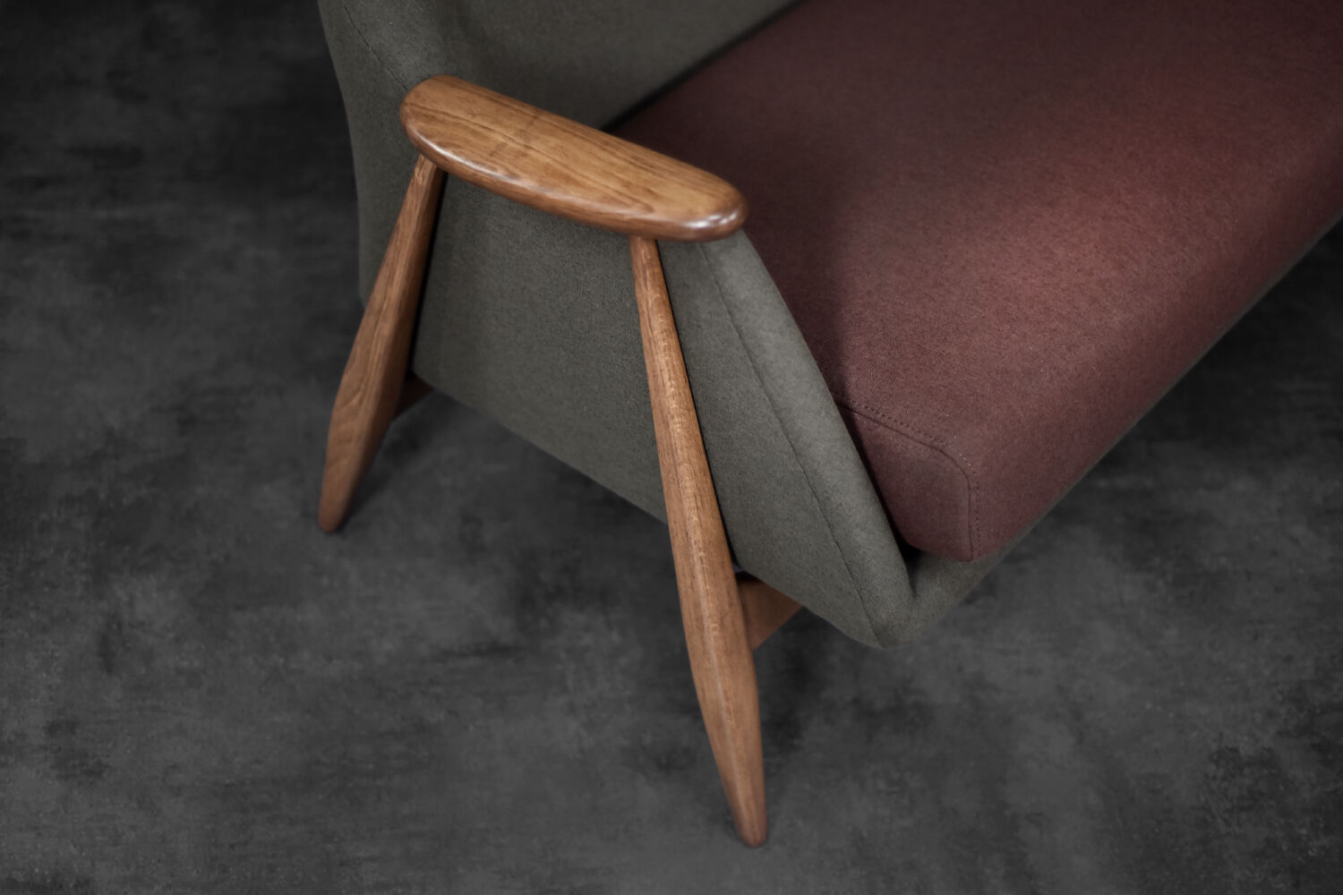 Vintage Mid-Century Modernist Living Room Set Pallas by Svante Skogh for Asko, 1950s, Set of 2