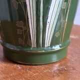 Vase ancien en faïence Art Nouveau