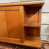 Vintage TV side stand with compass legs ep 60