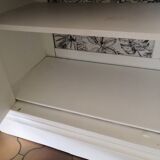 Vintage buffet cupboard restyled cannage