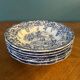 6 BP porcelain soup plates