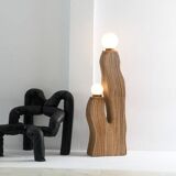 Lampadaire en rotin Bella