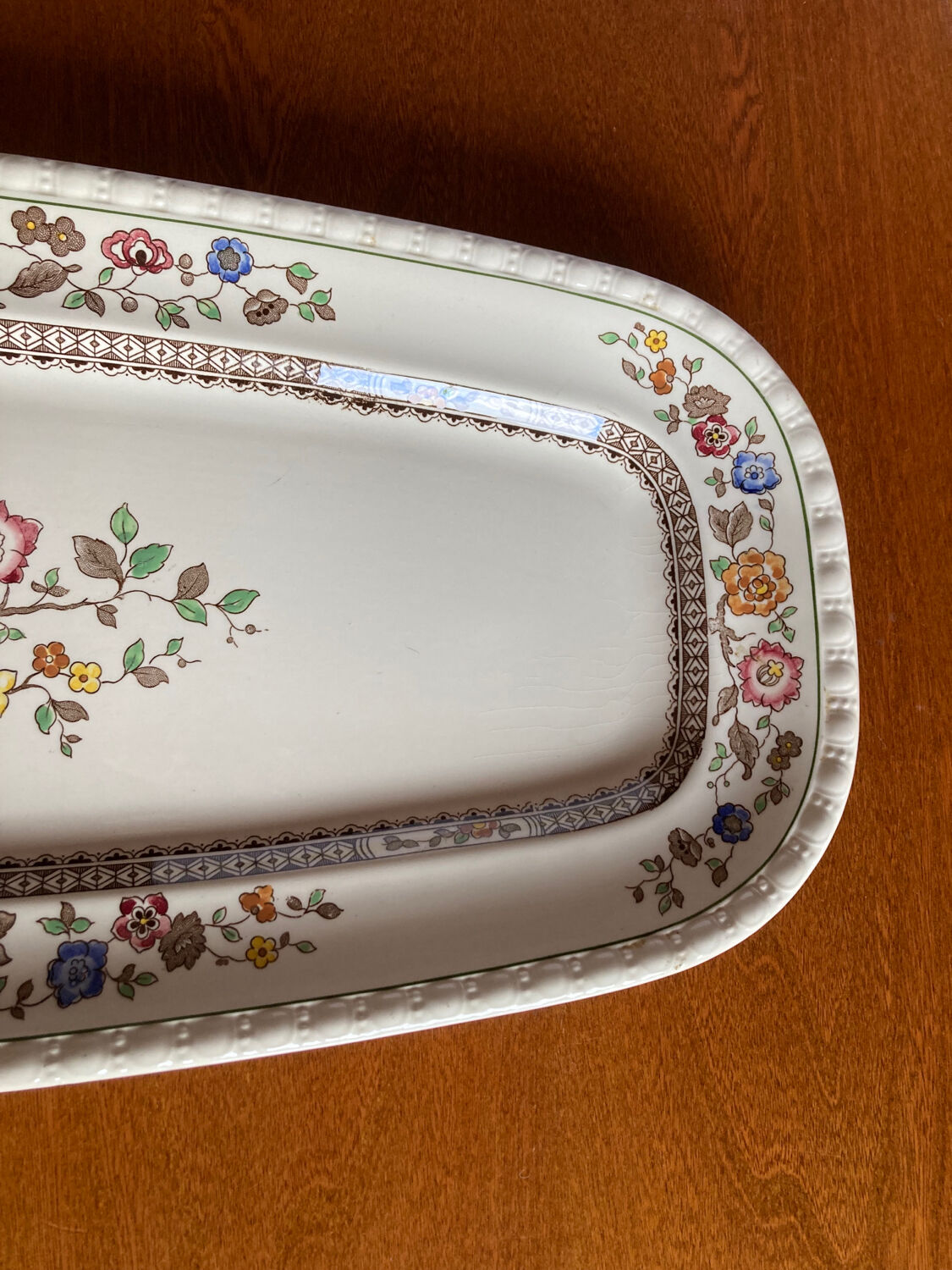 Plat de service Villeroy et Boch service Nanking