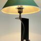 Lampe acier et tissu par madura