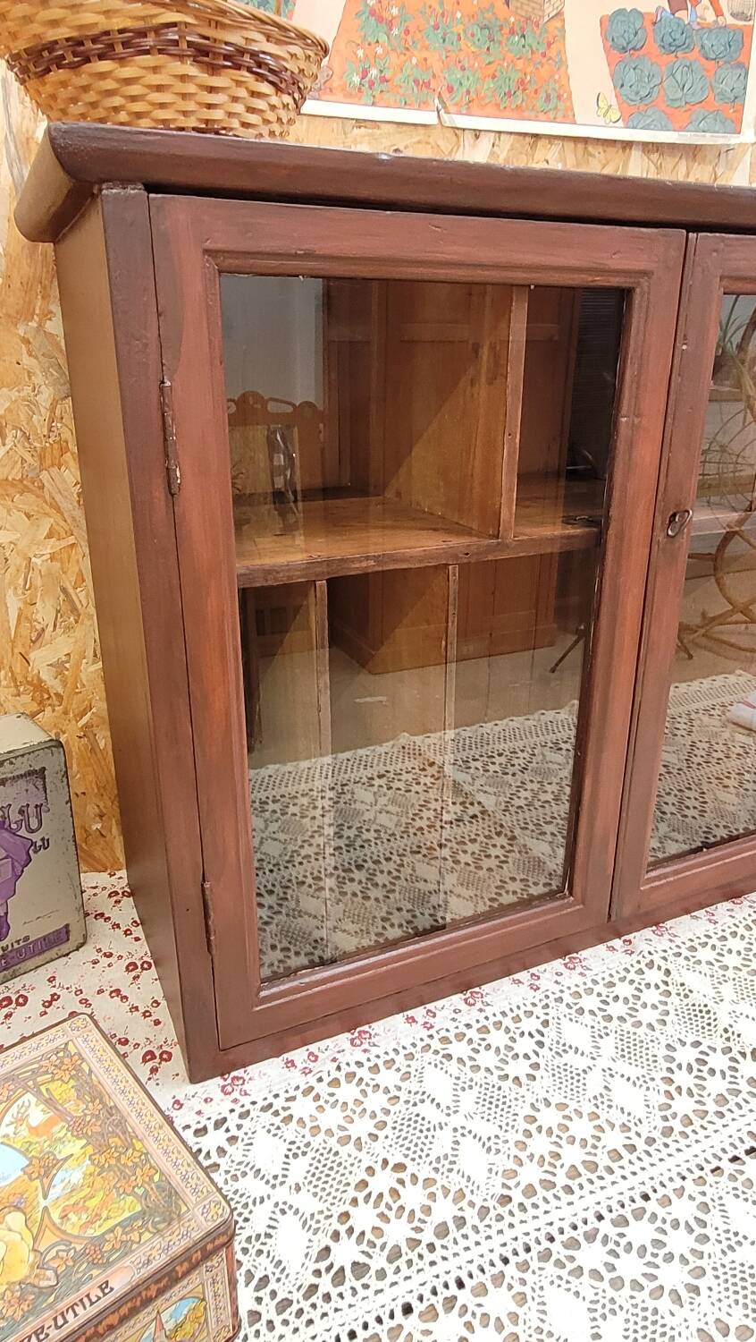 Antique display cabinet