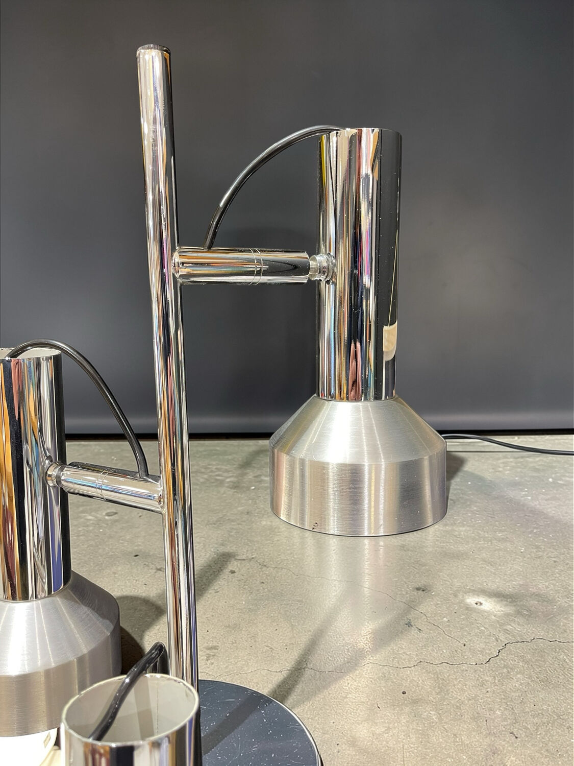 1970s three-spot floor lamp