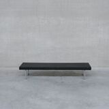 Mid-century slatted wooden bench or coffee table