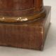 Antique Empire bedside table in mahogany, Italy, 19th century.