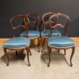 Série de 4 chaises XIXeme Napoléon III