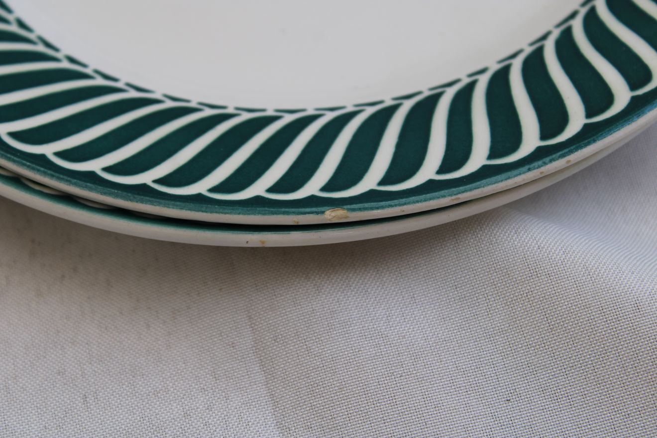 Lot of 6 plates Digoin