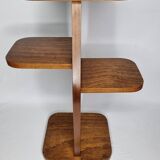 Art deco style solid wood bolster, 53 cm