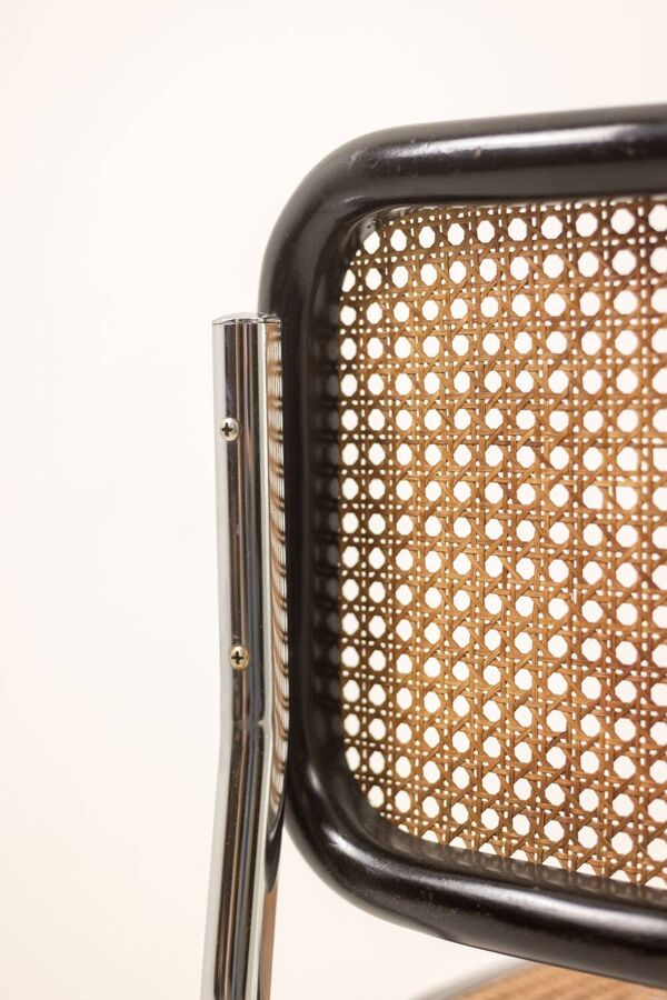 Marcel Breuer. Série de 5 chaises modèle « Cesca ». Années 1970