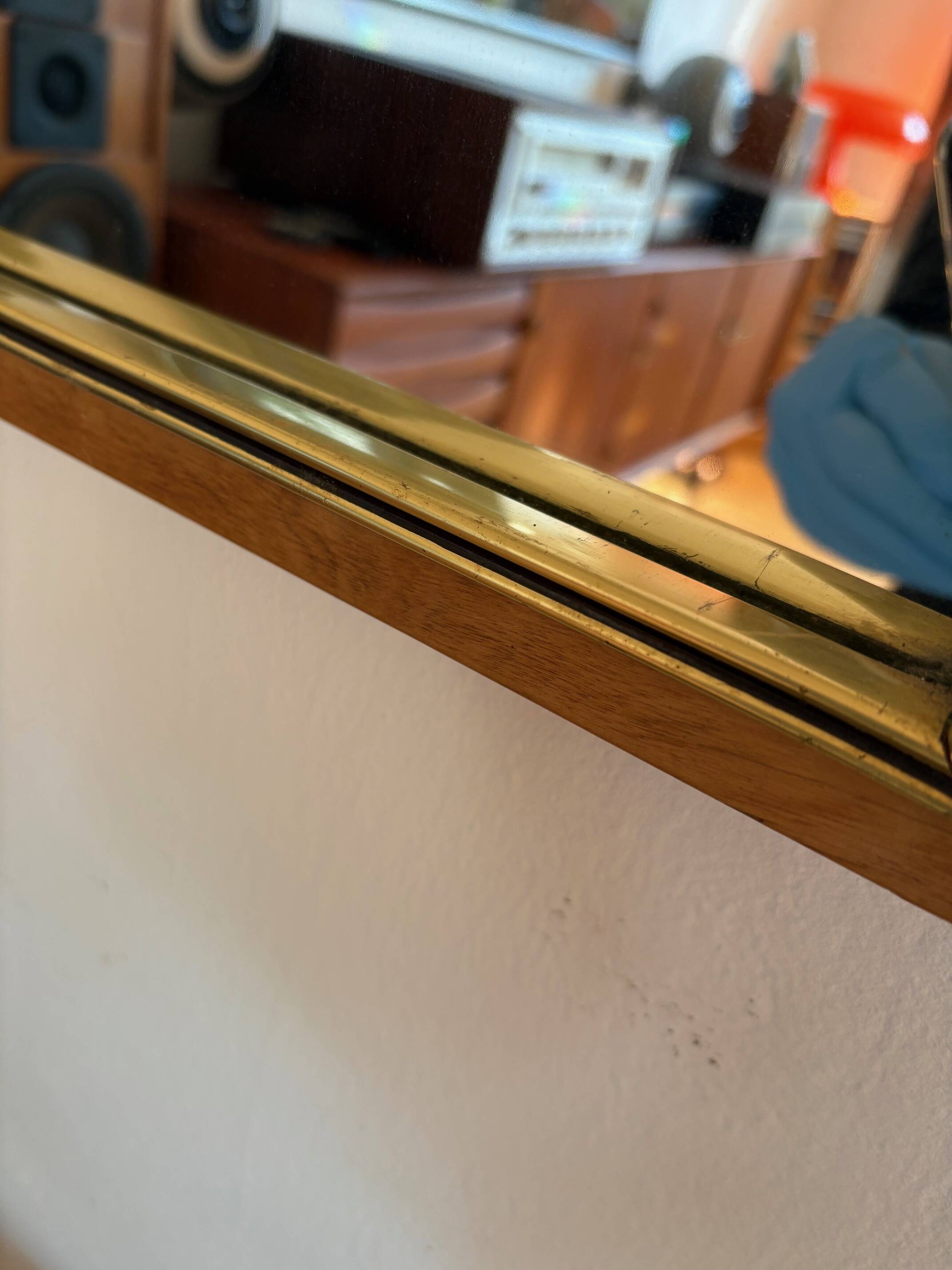 Large mirror, Italy, 1960s