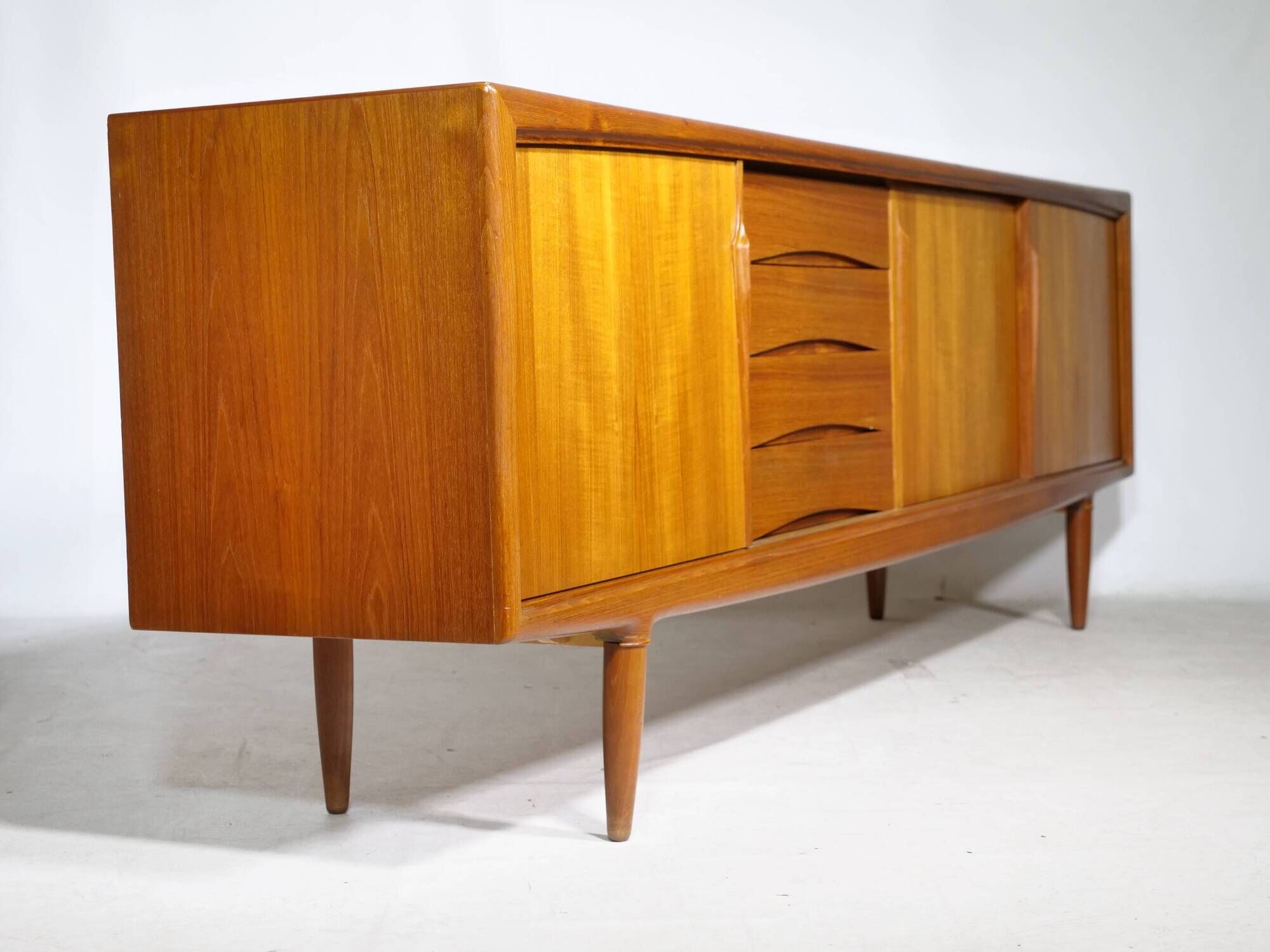 Mid Century Sideboard in Teak by Axel Christensen for ACO Møbler, 1960s