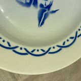 Large round serving dish digoin sarreguemines model michel 30 cm
