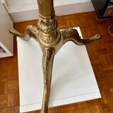 Solid brass coat rack